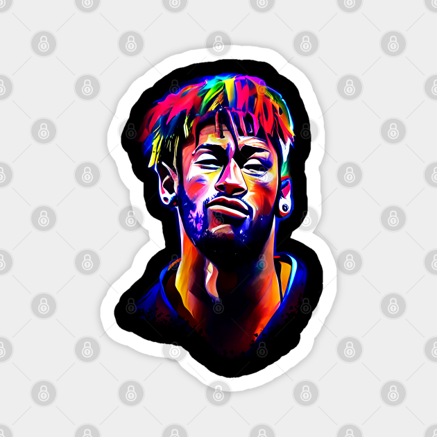 Neymar Jr popart cartoon - Neymar Jr - Magnet | TeePublic Neymar Jr popart cartoon - Neymar Jr - Magnet | TeePublic