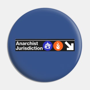 Anarchist Jurisdiction Pin