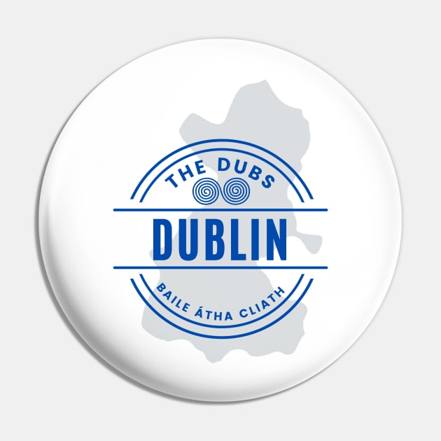 County Dublin Ireland Pin by TrueCelt