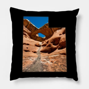 Utah State Outline - Canyonlands National Park Pillow