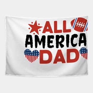 All american footbal dad Tapestry