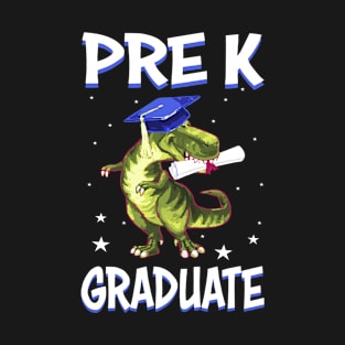 Pre k graduation cute dinosaur T-Shirt