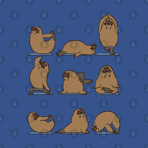 Walrus Yoga by huebucket