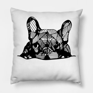 Lovely frenchie art : ) Pillow