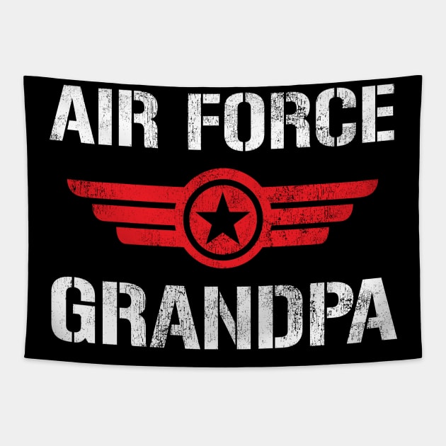 Air Force Grandpa Tapestry by myoungncsu