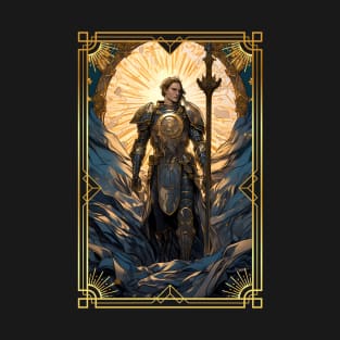 Lathander The Morninglord from the Baldur's Gate 3 and Dangeons and Dragons T-Shirt