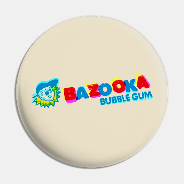 Bazooka Joe Pin by HAPPY TRIP PRESS