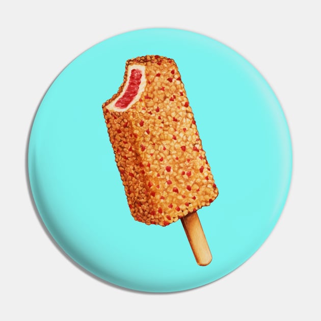 Strawberry Shortcake Popsicle Pin by KellyGilleran