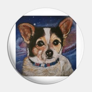 Felipe - Perro Galactico or Galaxy Dog Pin