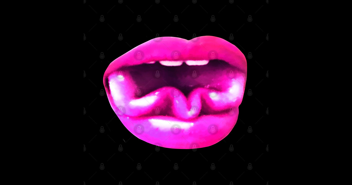 Pink Three Leaf Clover Tongue Tongue Posters and Art Prints TeePublic