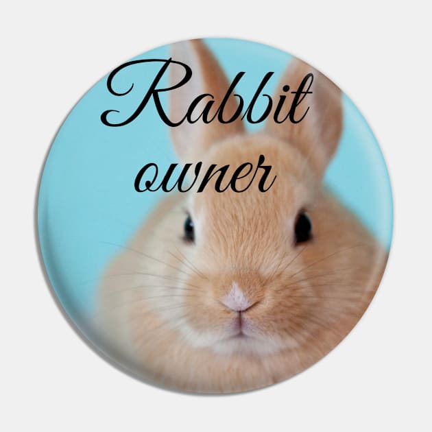 Rabbit owner Pin by Doodle.Bug.Tees