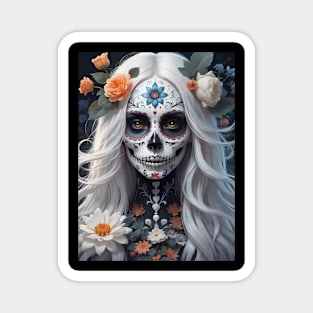 La Muerte Blanca Magnet