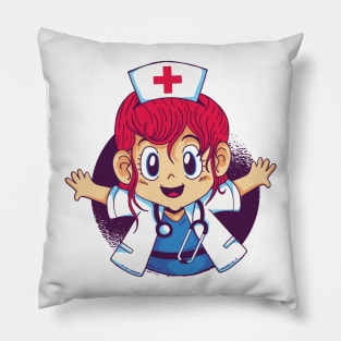 Doctor girl Pillow