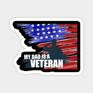 Veterans day father grandpa gift holiday Magnet