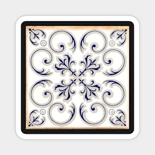 Traditional Portuguese glazed tiles Magnet