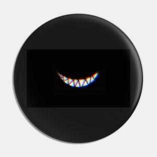 glitch scary smile Pin