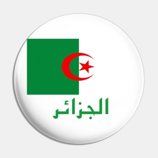 Algerian Flag Pin