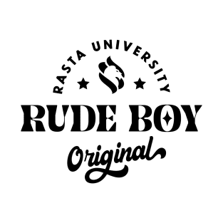 Rasta University Rude Boy Original Reggae T-Shirt