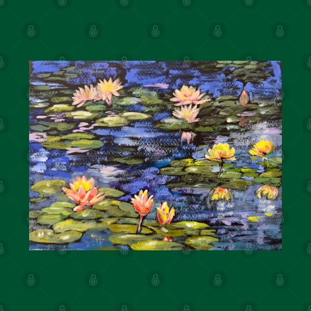 Water Lilies after Monet by Peaceful Pigments