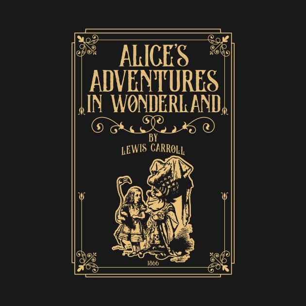 Alice in Wonderland - Lewis Carroll - Mad Hatter, White Rabbit, Cheshire Cat by OutfittersAve