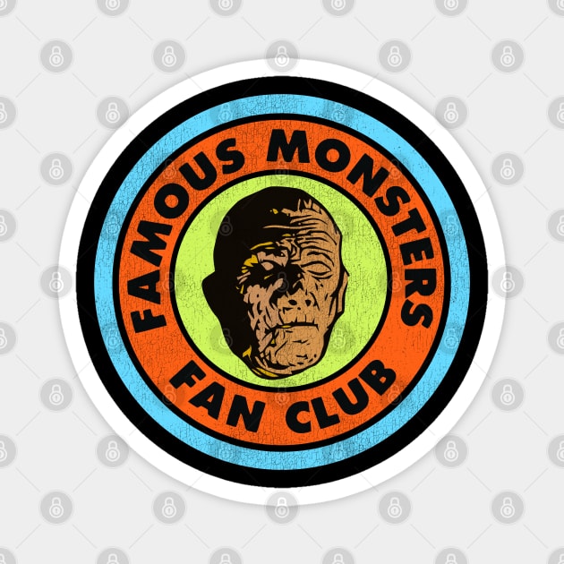 Famous Monsters Fan Club - The Mummy Magnet by darklordpug