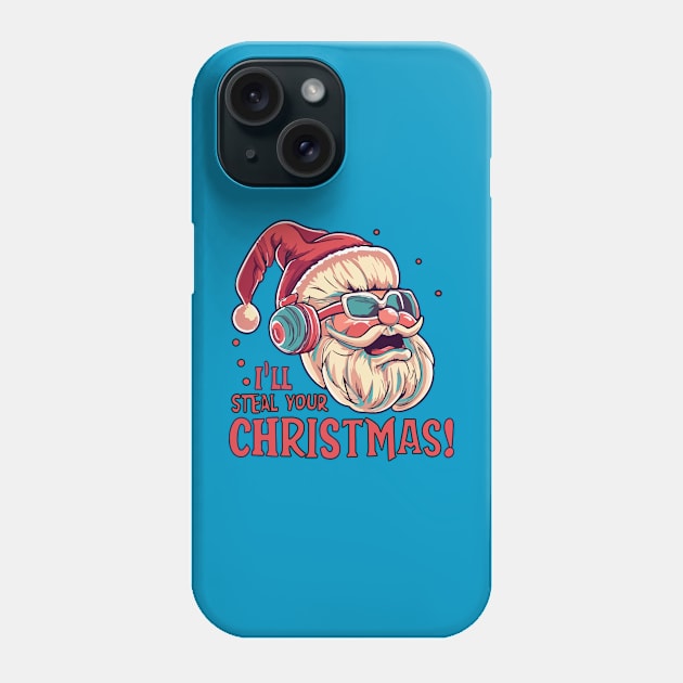Anti Christmas. I'll steal your Christmas Phone Case by CatCoconut-Art