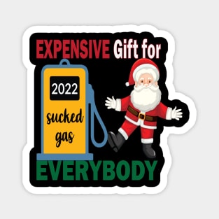 Christmas Expensive Gas Magnet