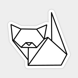 Origami Cat Magnet