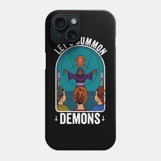 Lets Summon Demons Funny Childrens Book Parody Phone Case