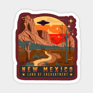 New Mexico Land Of Enchantment Magnet