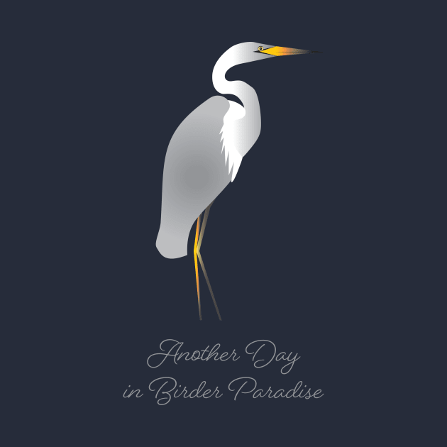 Elegant Egret Birder Paradise by AntiqueImages