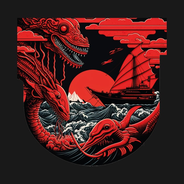 red dragon by rocknerd