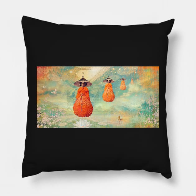 Banks of Eden (Gatefold) Pillow by AngiandSilas