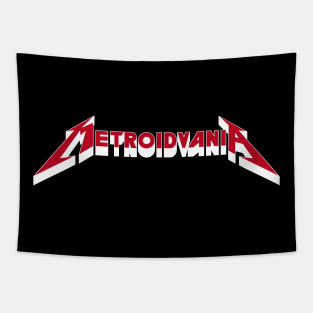 Metroidvania (red ver.) Tapestry