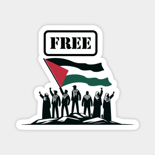 Liberated Palestine. Magnet