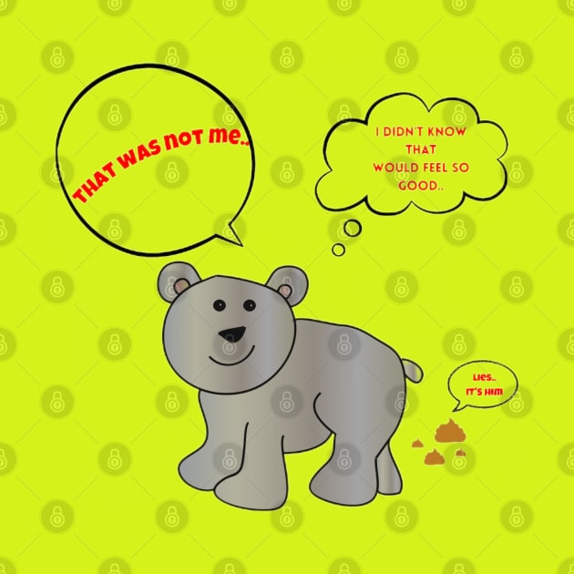 Cute Naughty Polar Bear Cub by Abby Anime
