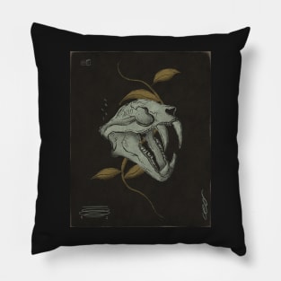 Tiger skull Pillow