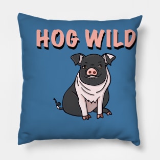 HOG WILD Pillow