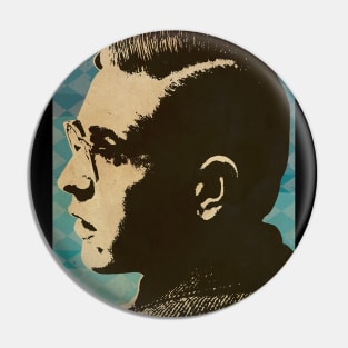 Bill Evans // Retro Poster Jazz Pin