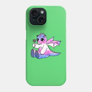 Little, Trans Dragon Phone Case