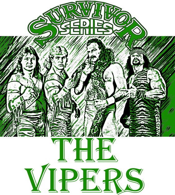 The Vipers Kids T-Shirt by Meat Beat