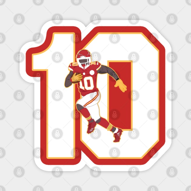 Tyreek hill Magnet by FootballBum