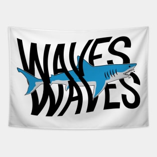 WAVES Shark Week Tapestry