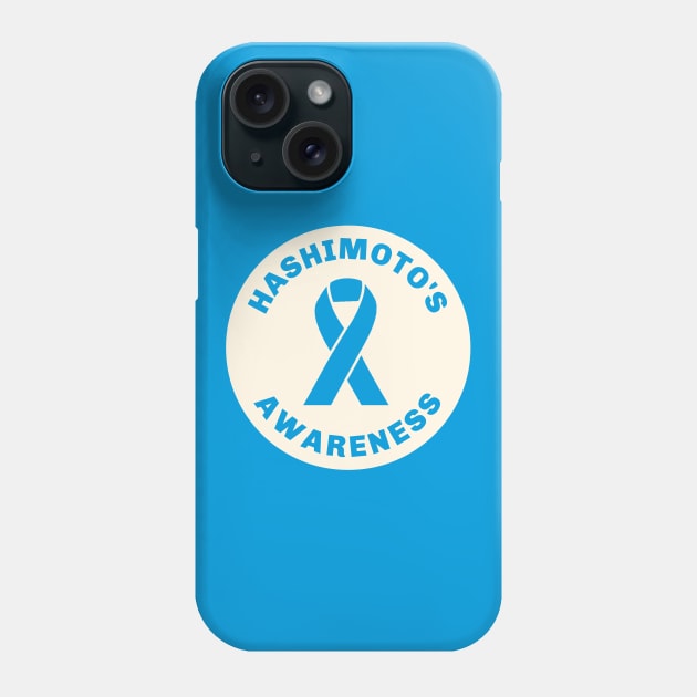 Hashimoto's disease - Disability Awareness Phone Case by Football from the Left