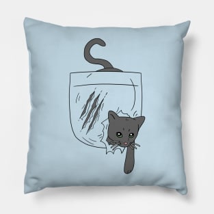 Pocket Cat 3 Pillow