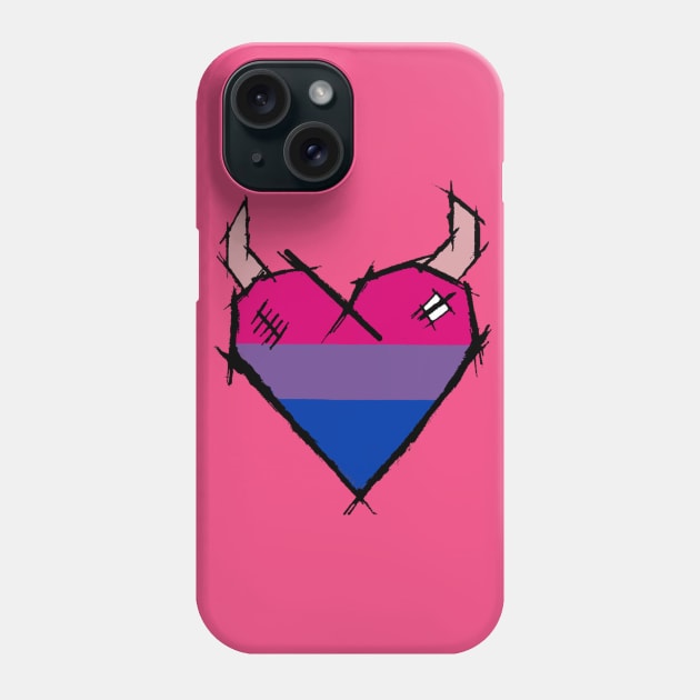 Bisexual Heart Phone Case by SchatjeSammy