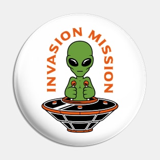 invasion mission Pin