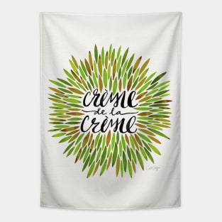 Green Creme De Le Creme Tapestry