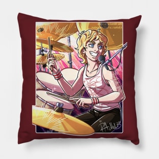 Fire Drummer Pillow