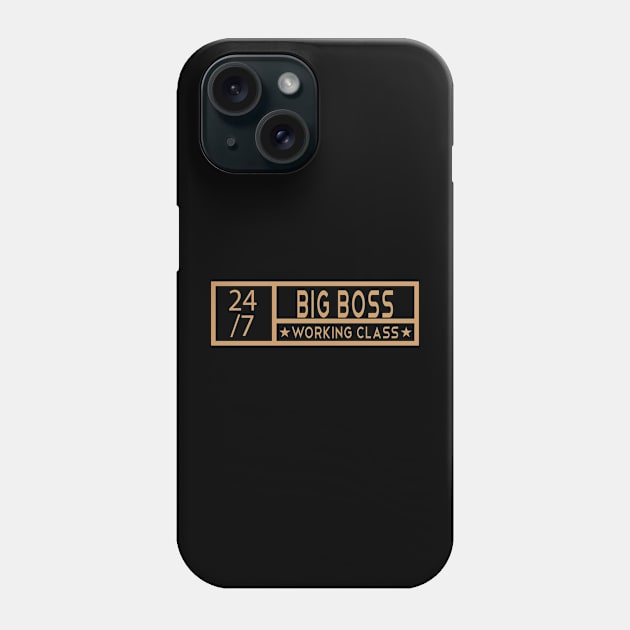 Big Boss Tittle Job Phone Case by Itulah Cinta